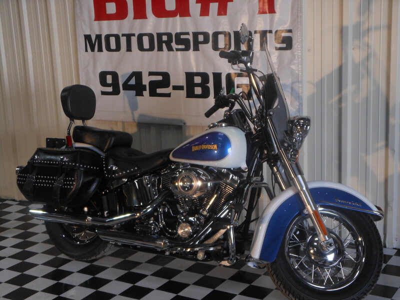 Blue Harley-davidson®
